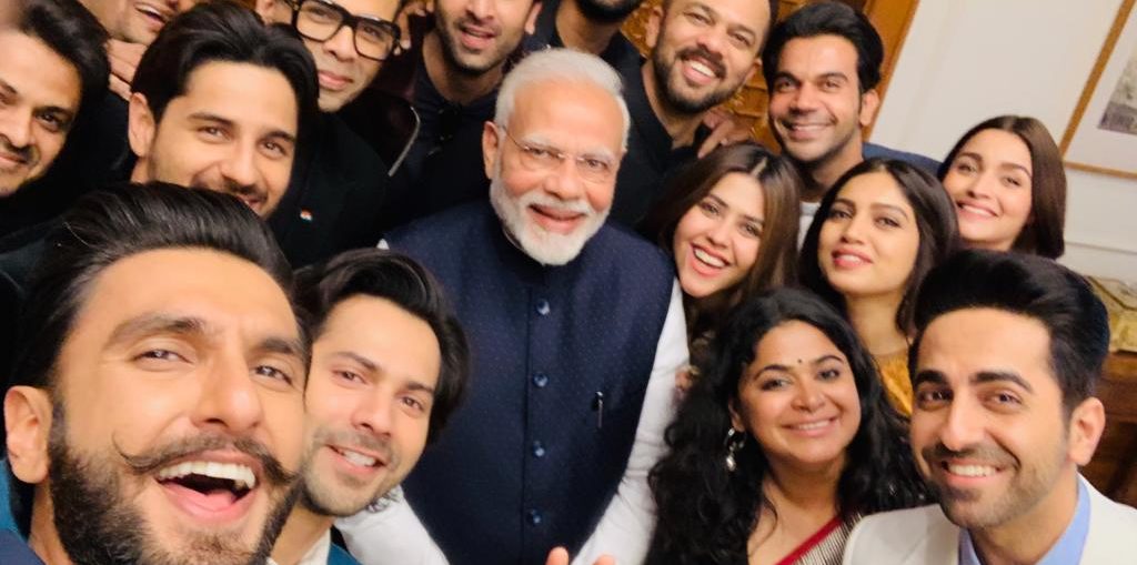 PM Modi with film industry delegation