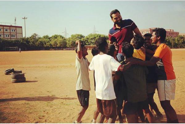 The real-life story of a football coach Rudraksh Jena