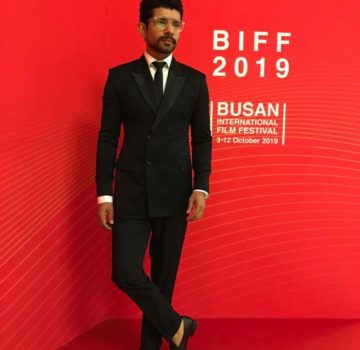 Viineet Kumar at Busan International Film Festival