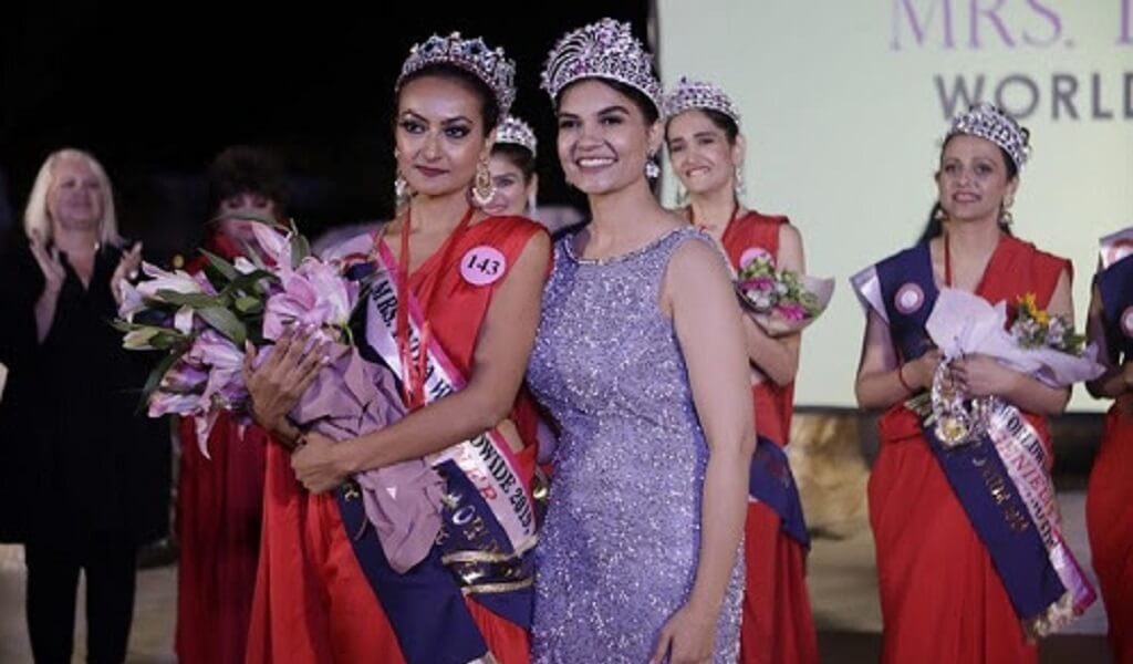 Winner of Haut Monde Mrs. India Worldwide 2019