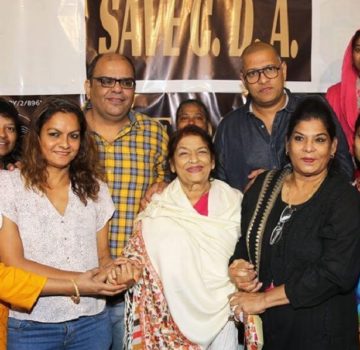 Saroj Khan with Cine Dancers Association