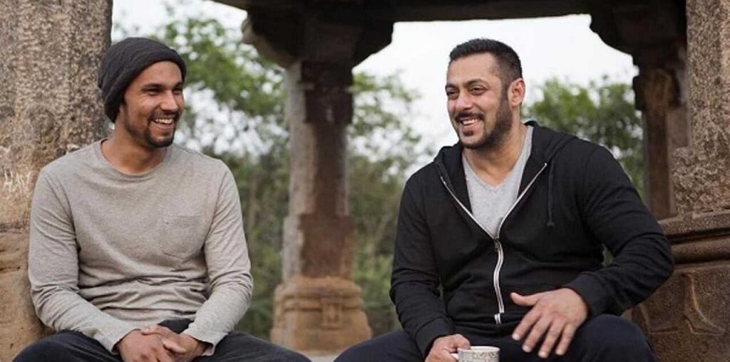 Randeep Hooda and Salman Khan in Goa