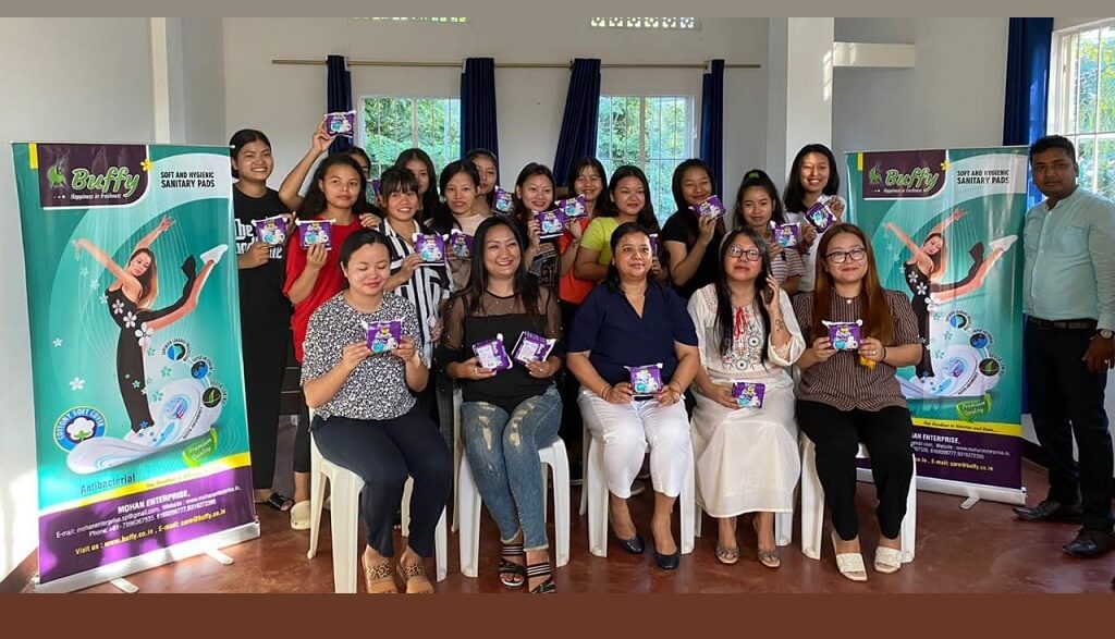 Loani India join hands with Buffy in distributing sanitary napkins in  Nagaland - Bollywood Couch