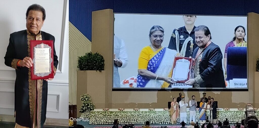 Anup Jalota receives Sangeet Natak Akademi Award