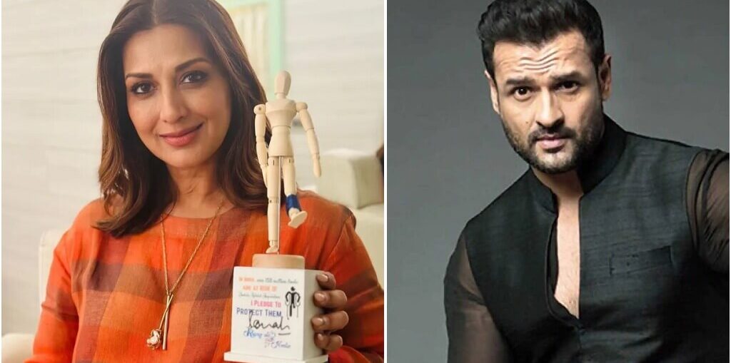 Sonali Bendre and Rohit Bose Roy Rally behind the Cause