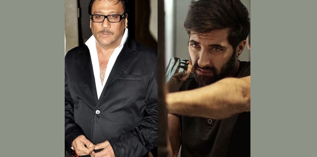 Akshay Oberoi with Jackie Shroff