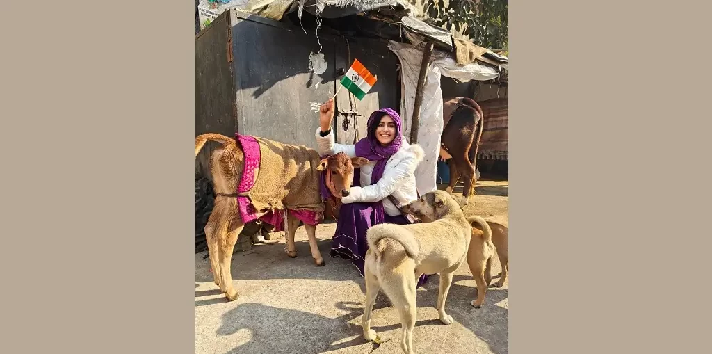 Adah Sharma celebrates Republic Day in Haridwar