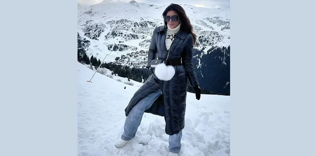 Shama Sikander winter fashion