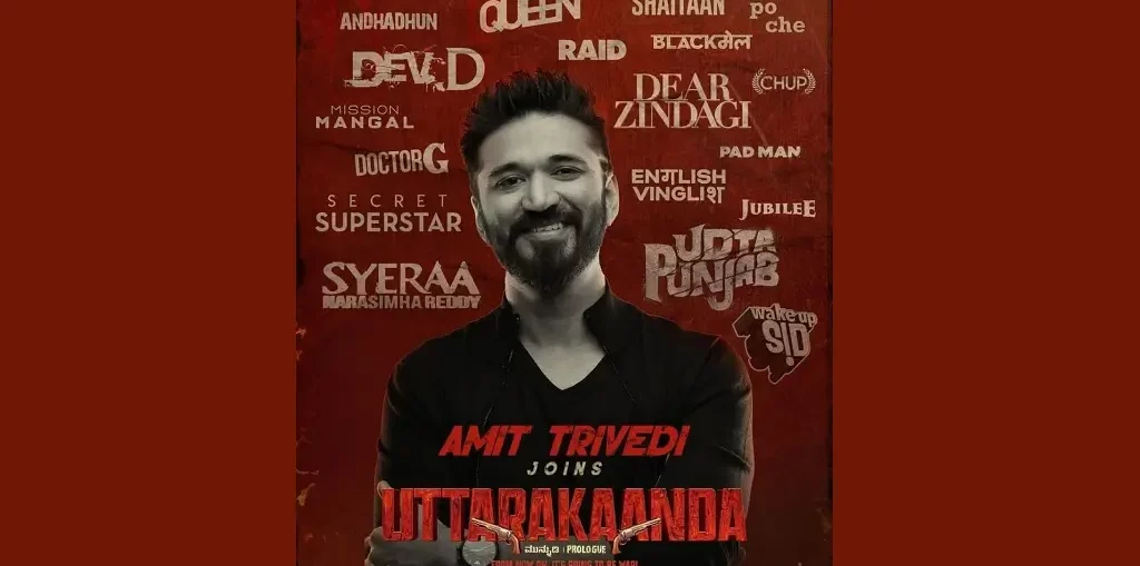 AmitTrivedi is to debut in Kannada film Uttarakaanda