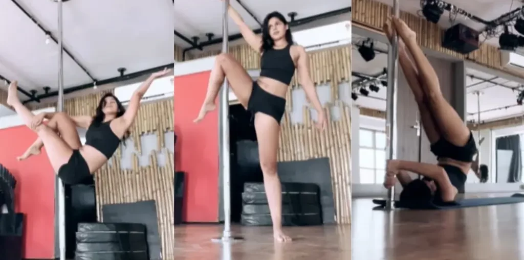 Pranati Rai Prakash Pole Dancing