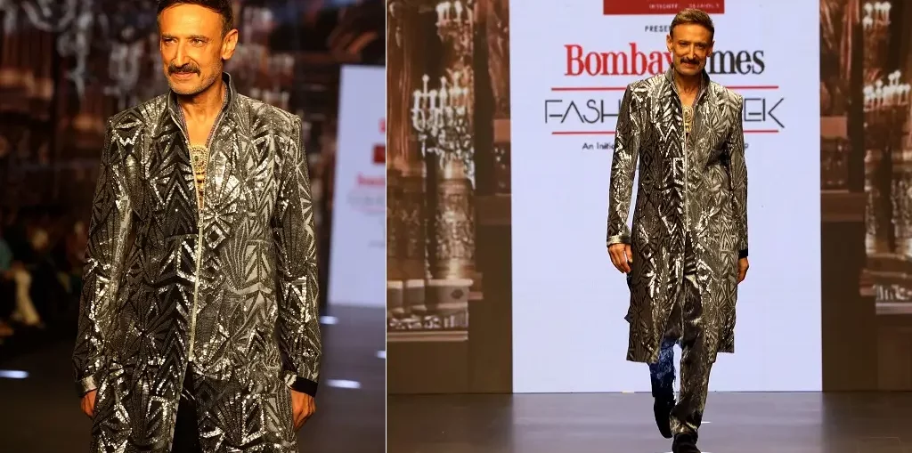 Rahul Dev walks the ramp at the Bombay Times Fashion Week 2024