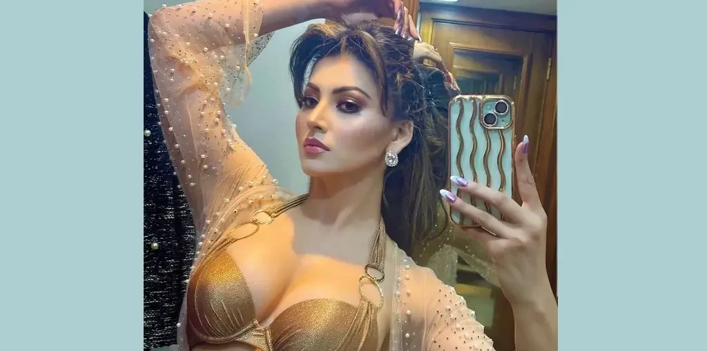 Urvashi Rautela in her enchanting swimsuit