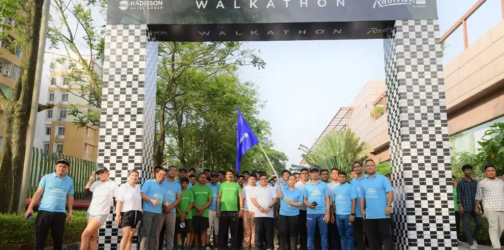 Radisson Blu Guwahati hosts successful Walkathon