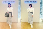 Sana Raees Khan invited at the Louis Vuitton’s Summer resort collection