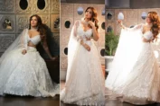 Shama Sikander in her white ethnicity is your quintessential diva