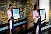 Sheena Chohan Accepts Award from US President Biden