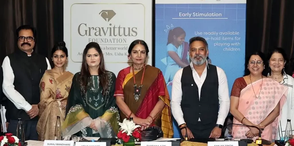 Actress Shabana Azmi and Usha Kakade Creating a Safer World for Children in association with UNICEF