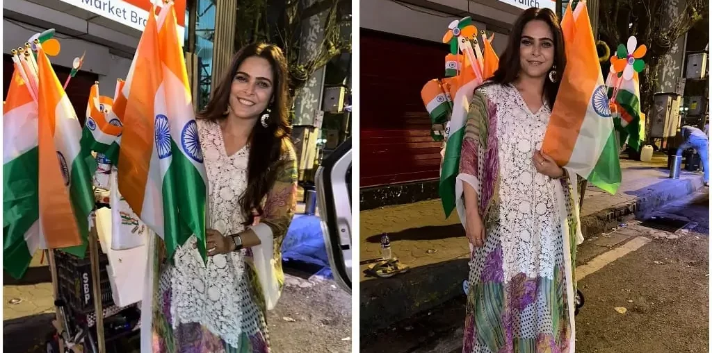 Madhurima Tuli message for all her fans ahead of Independence Day