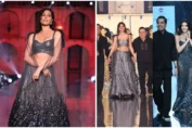 After Nora Fatehi Rohit Gandhi Rahul Khanna label bring onboard Elnaaz Norouzi to walk as showstopper