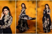 Lakshmi Manchu latest snaps in her black and gold outfit