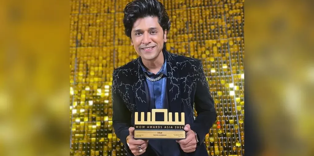 Sachiin Kumbhaar wins the prestigious gold award at WOW Awards Asia 2024