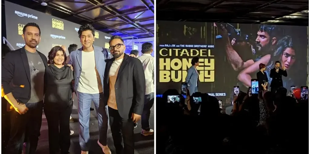 Sachiin Kumbhaar hosts the grand trailer launch of Prime Video's Citadel: Honey Bunny