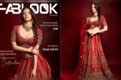 Giorgia Andriani's In A Regal Red Lehenga By Harsh and Ankesh Couture