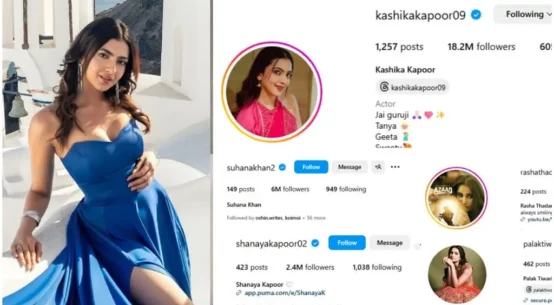 Kashika Kapoor Beats Bollywood StarKids With Followers On Instagram