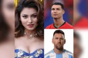 Urvashi Rautela opens up on her 'love triangle' with Cristiano Ronaldo and Lionel Messi