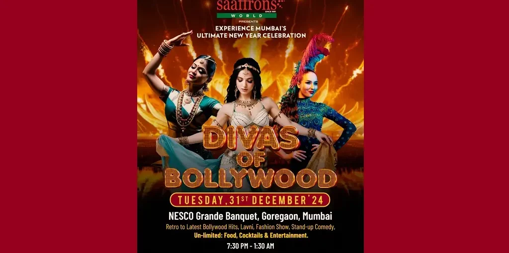 The biggest New Year’s Eve celebration is happening in Mumbai: "Divas of Bollywood"