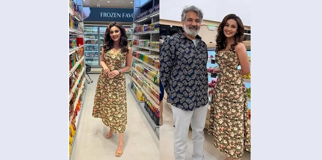 Seerat Kapoor Manifests meeting The Legendary Director SS Rajmouli