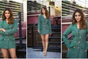 Alankrita Sahai makes a stunning bold & classy fashion statement in green