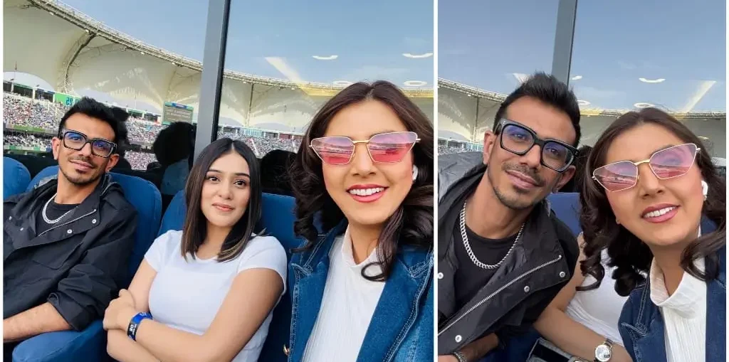 Yuzvendra Chahal spotted with Jyoti Saxena & RJ Mahvash